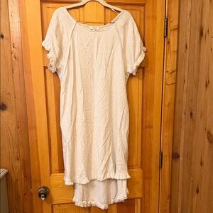 Linen Dress, Size Medium